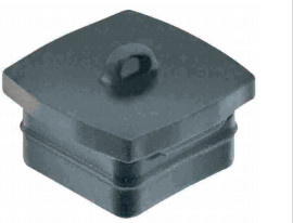 Harting 11 20 003 5456 Kunststoff-Komponente in Schwarz, 10 Stück - Bild 1
