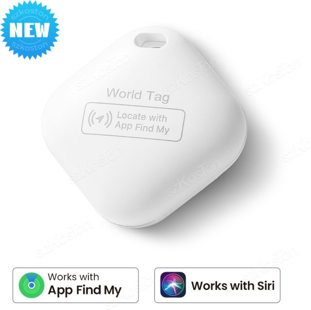 SZKOSTON Mini-GPS-Tracker Smart Tag kompatibel mit iOS Find My App als Anti-Verlust-Finder für Schlüssel, Haustiere und Koffer - Bild 1