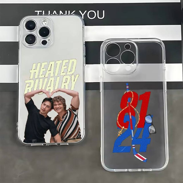 H-Heated R-Rivalry Stoßfeste Handyhülle für iPhone, Transparent - Bild 1