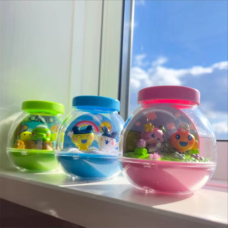 Bandai Tamagotchi Flaschenszene Terrarium, Gashapon Kapselspielzeug, Figur - Bild 4