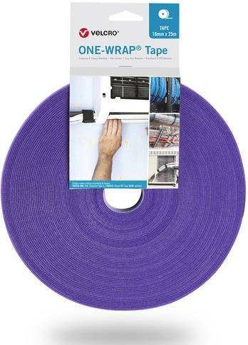 VELCRO One Wrap Band violett Breite: 1 cm, Länge: 25 m - Bild 1