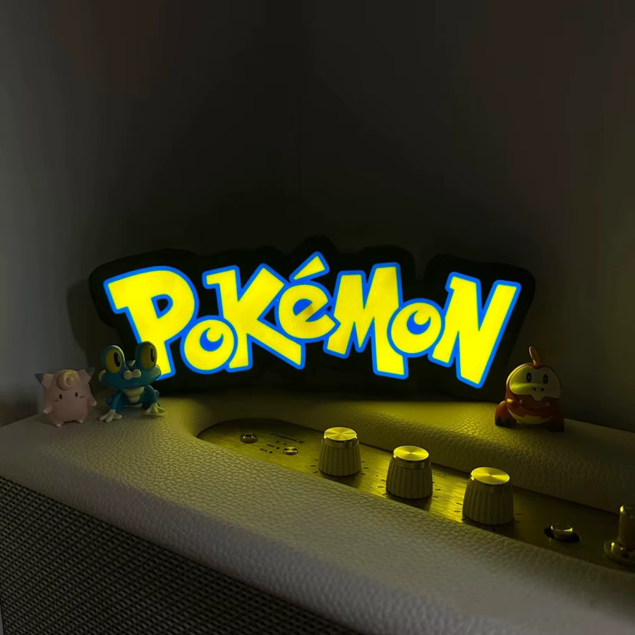Keeppley Pokémon Logo Figur mit Lampe, Modell Spielzeug - Bild 3
