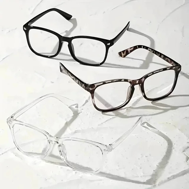 ZUIDID Computerbrille, Vollrand, Square, Kunststoff, Unisex, black - Bild 1