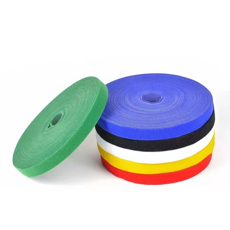 Selbstklebendes Nylon-Klettband in Grün zur Kabelorganisation, 25 m Länge, doppelseitig - Bild 6