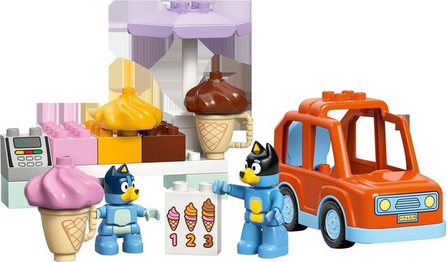 Lego Duplo Bluey Ausflug zur Eisdiele Bauset ab 2 Jahren - Bild 2