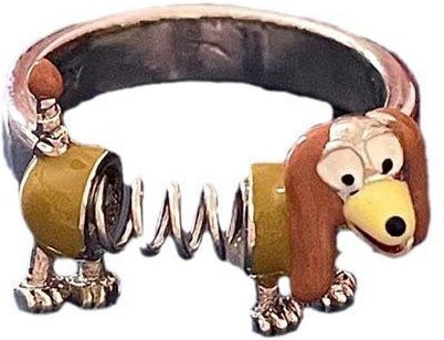 HaiKouLiJinHaiKeJiYouXianGongSi Ring, Zinklegierung, brown, Unisex - Bild 1