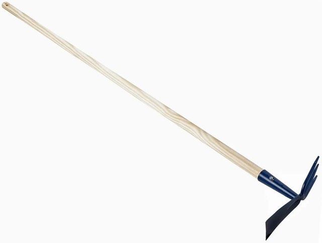 LUX-TOOLS Gartenhacke Doppelhacke aus Stahl, Höhe: 140 cm - Bild 1