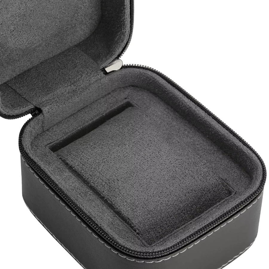 CAOWTAN Uhrenbox, Leder, orange, Unisex - Bild 5