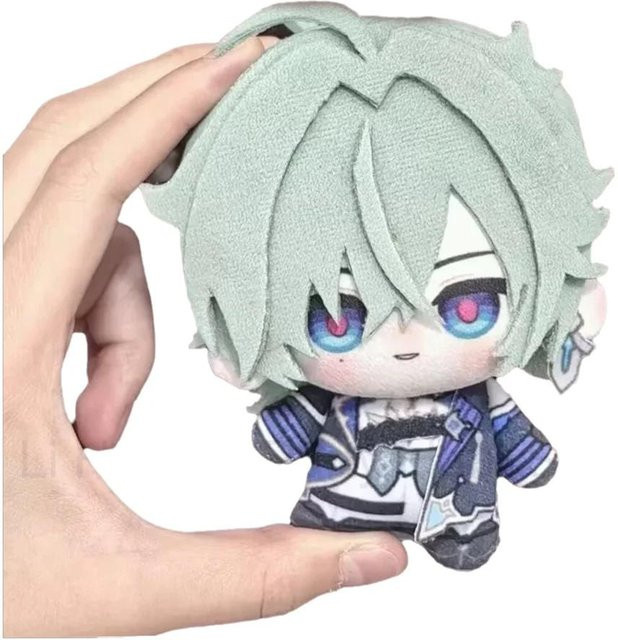 Genshin Impact Lohen Anhänger Plüschtier, 10cm, grau, ab 14 Jahren - Bild 1