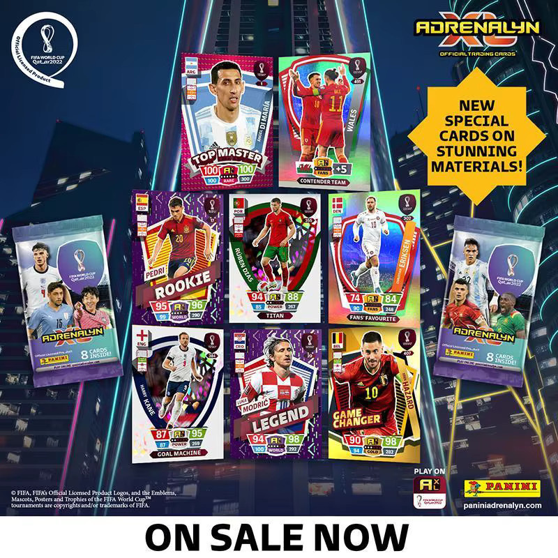 Panini World Cup Fußballspieler-Sammelkarten-Set - Bild 5
