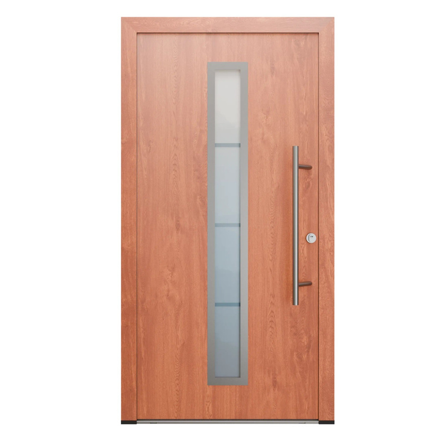 FM Türen AS68 Modell 01 Innentür mit Glaseinsatz in Goldene Eiche, Rechts, B: 110 cm, H: 210 cm - Bild 2