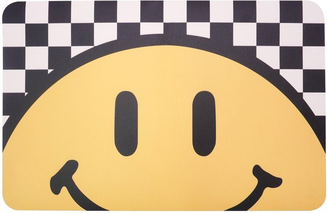 Yiran Furniture Badezimmer-Bodenmatte mit Smiley-Gesicht, schnelltrocknend und rutschfest, Kieselalgenschlamm und Polyester, B/T: 60 x 40 cm - Bild 1