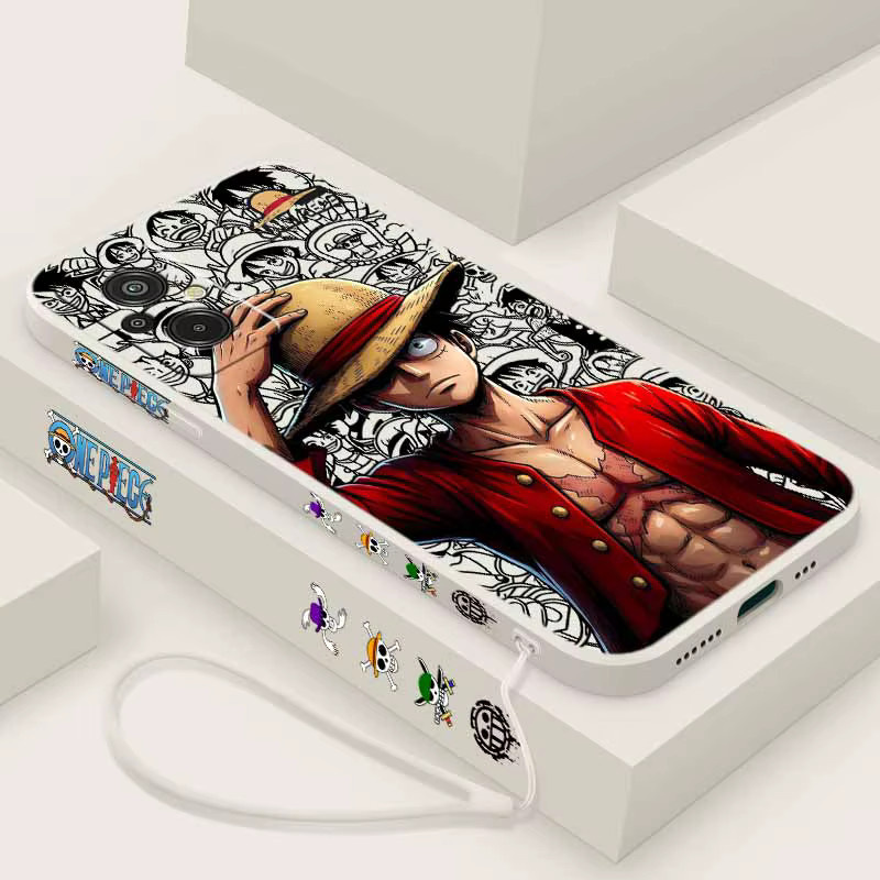 One Piece Strohhut Luffy Silikon Soft Case für Xiaomi Redmi Note 15 14 13 12S 12 11 10 Multicolor - Bild 2