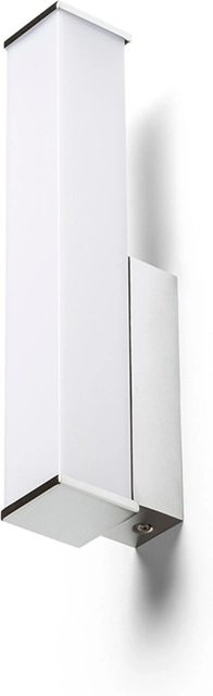 Rendl Wandleuchte Allan LED in Chrom mit quadratischem Design und IP44 Schutzart - Bild 1