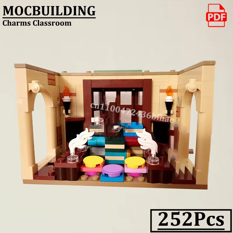 MOCBUILDING Konstruktionsspielzeug Fantasy Zauberwelt Diorama-Modell Mehrfarbig - Bild 2