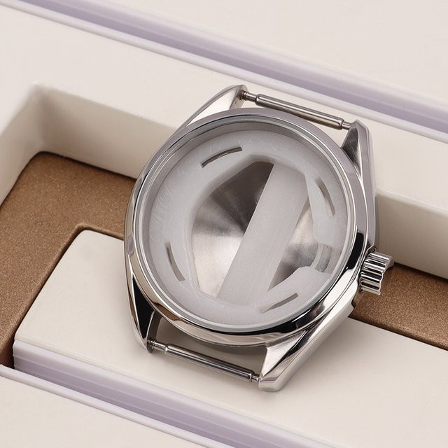 Fanya losch Uhrengehäuse Edelstahl, Silber, 30 mm, Quarzwerk, Unisex - Bild 1