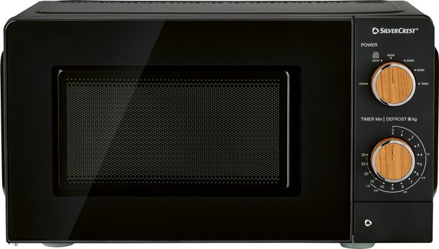 SILVERCREST Mikrowelle in Schwarz - Bild 1