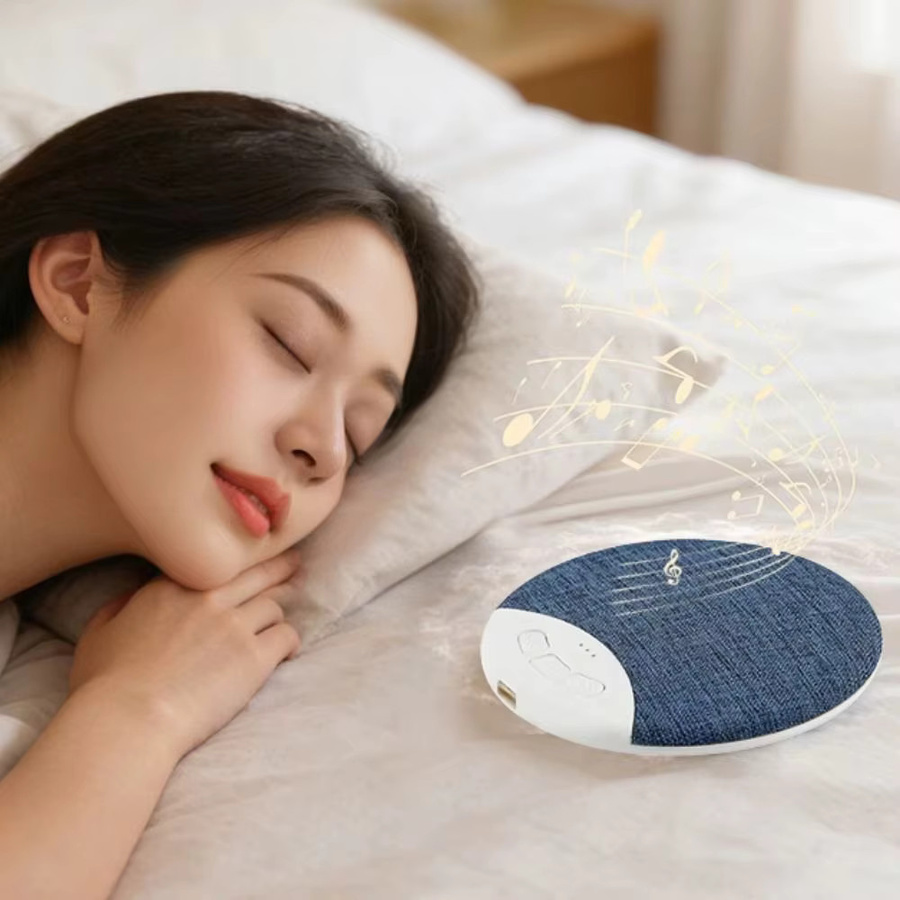 EOENKK Bluetooth-Kissenlautsprecher mit 9D Stereo und Timer in Blau - Bild 3