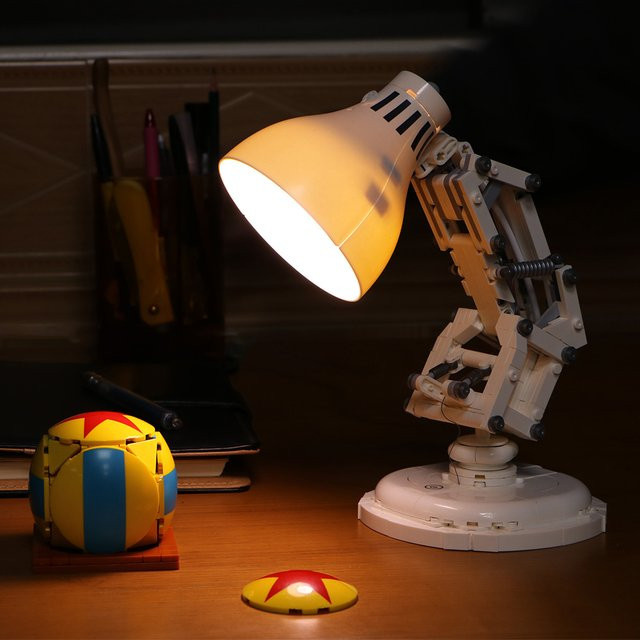 TEDDOO Disney Beleuchtungsset für 21357 Pixar-Lampe, USB, dimmbar, Touch-Steuerung, LED, Weiß - Bild 1