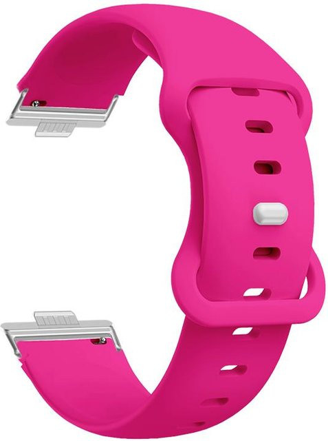 Uhrenarmband Silikon, pink, Damen Herren, Huawei Watch Fit 3 4 4Pro - Bild 1