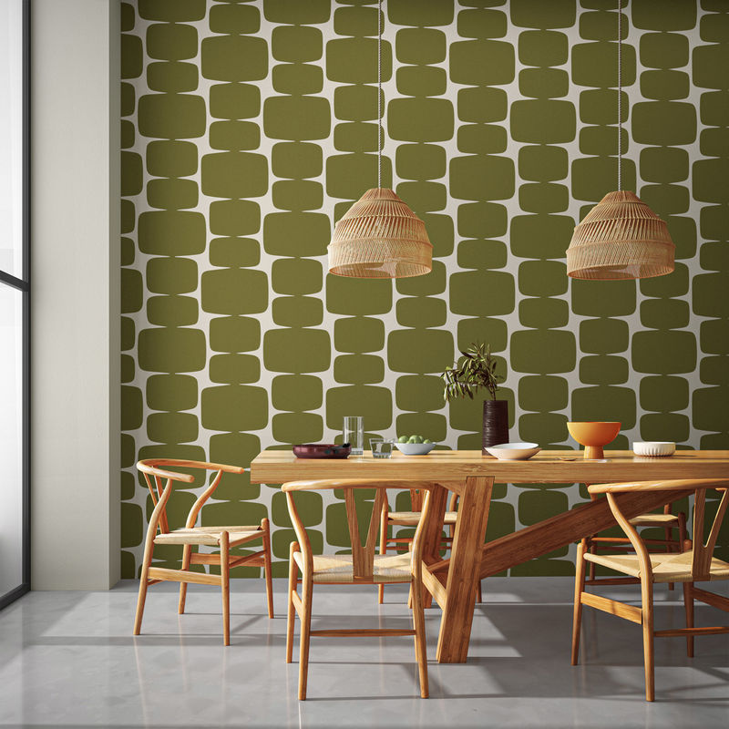 Scion Tapete Lohko in der Farbe Green mit Yukka-Motiv - Bild 2