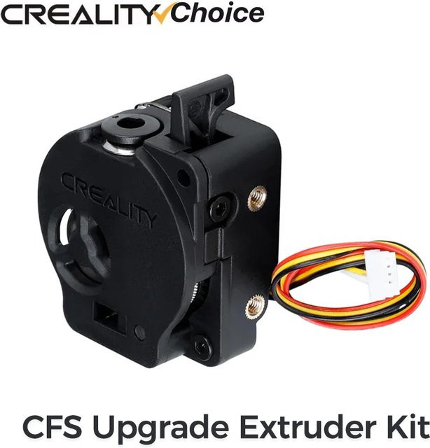 Creality Original K1 Series Mehrfarbiges Upgrade-Extruder-Kit für CFS-Upgrade, Schwarz, kompatibel mit K1C, K1SE und K1MAX für Mehrfarbdruck - Bild 1