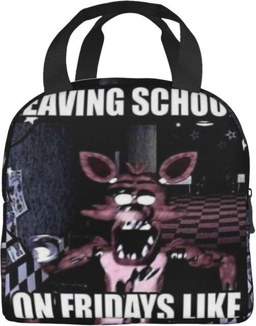 Isolierte Lunchtasche Fancy Style Studio FNAF At Freddys Merch Thermokühlbox Bento-Box, Mehrfarbig - Bild 1