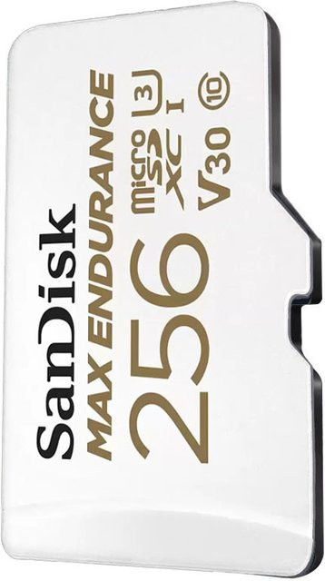 SanDisk MAX ENDURANCE MicroSD Speicherkarte U3 für 4K Full HD Fahrtenschreiber und Überwachungskameras - Bild 1