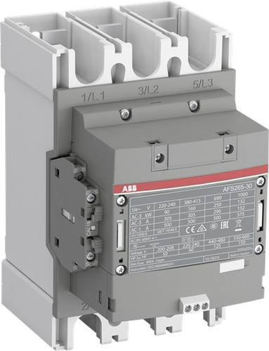 ABB AFS265-30-12-33 Schütz mit 4 Schließern und 2 Öffnern, 132kW, Grau - Bild 1