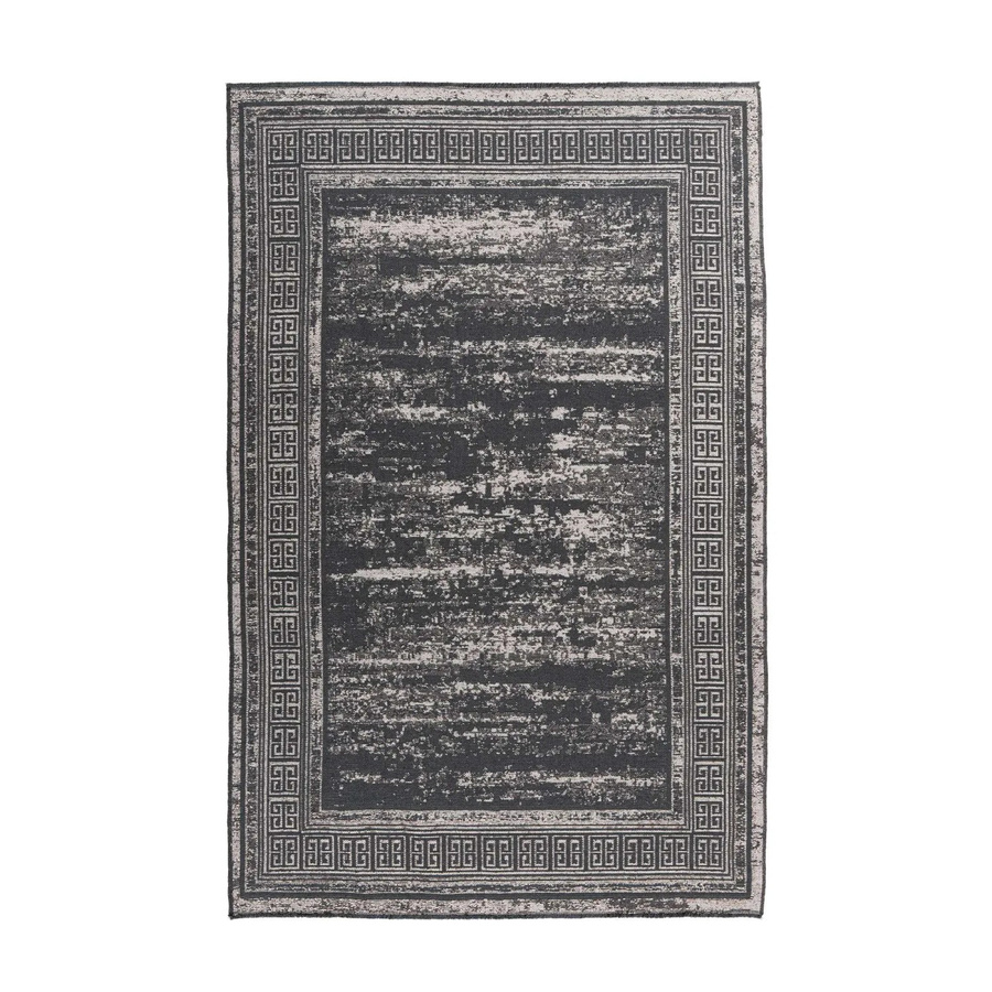 MeGusta Kurzflor Teppich Cristina Klassisch Modern in Grau mit 3D-Struktur, B/T: 80 x 150 cm - Bild 2