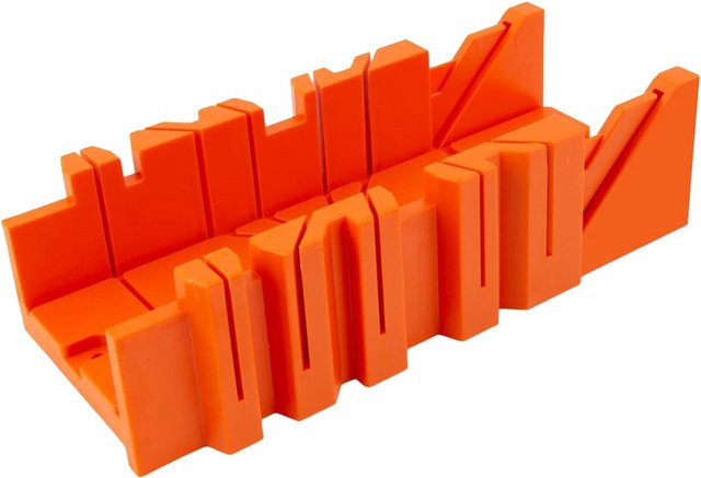 Döllken Gehrungsschneidlade aus Kunststoff in Orange, B/T: 30,0 x 12,5 cm - Bild 1