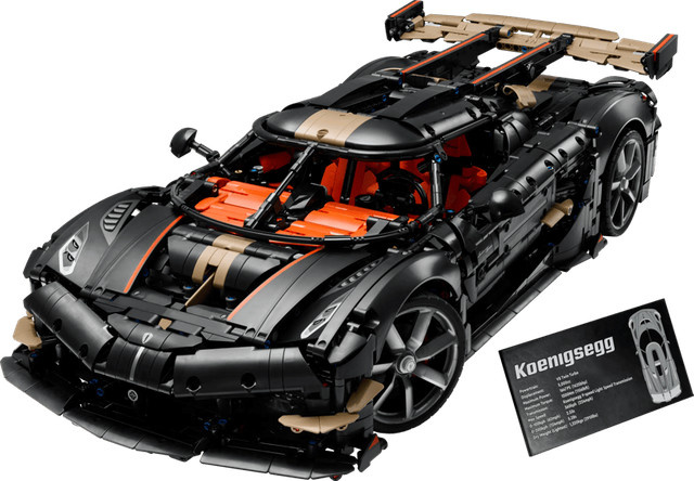 LEGO Technic Koenigsegg Sadair's Spear Hypercar, Konstruktionsspielzeug, ab 18 Jahre - Bild 1