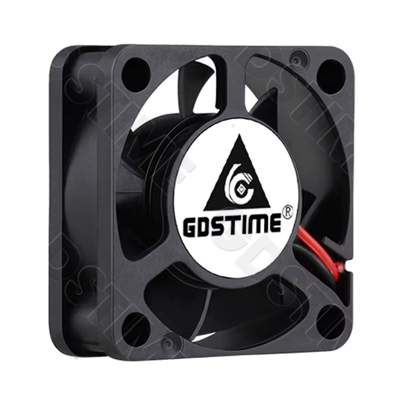 GDSTIME Bürstenloser Kugellager Lüfter 24V in Schwarz, B/T/H: 30 x 30 x 10 mm, Mikrolüfter für 3D-Drucker und Autolampen - Bild 3