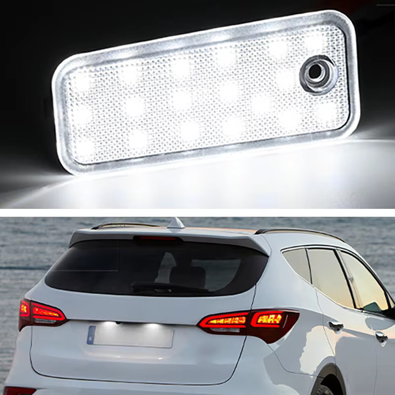 Dreamburgh 2er-Set LED Kennzeichenleuchten für Hyundai Santa Fe DM und Grand Santa Fe NC (2013-2018) mit 18 LEDs - Bild 3
