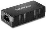 Trendnet TPE-115GI PoE Injektor für RJ45 Ethernet/LAN Anschluss in Schwarz - Bild 1