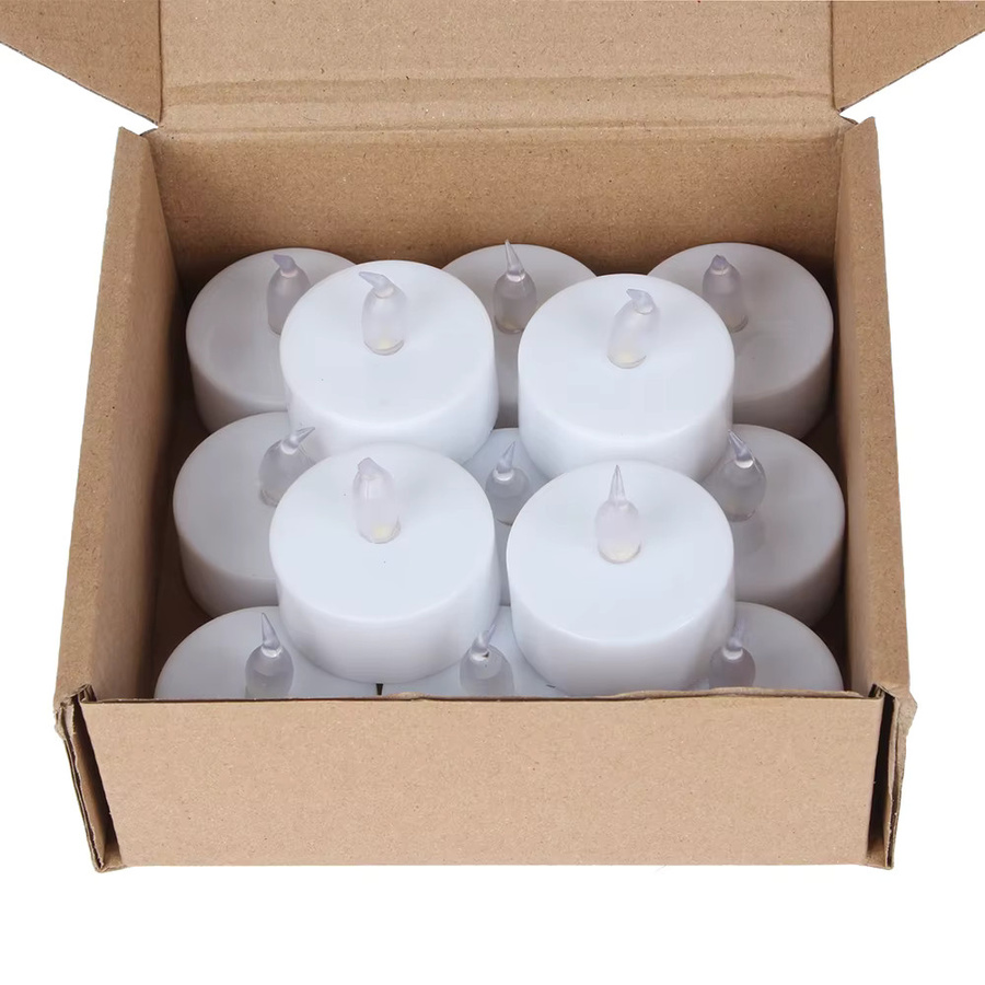 LED Flamme Teelicht Kerze Set in Weiß für Bambu Lab, Creality und Elegoo 3D Drucker Zubehör 3DSWAY KC008/KC017 - Bild 2