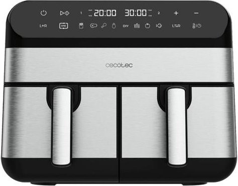 Cecotec Cecofry Advance 9000 Heißluftfritteuse in Silber aus Edelstahl - Bild 1