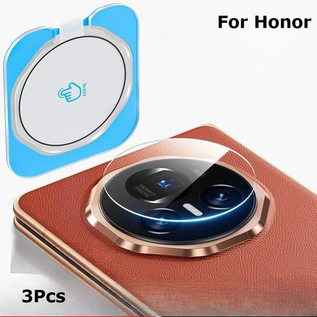 3 Stück Handykamera-Objektivschutz Rückglas für HONOR Magic V6 V3 V5 MAGIC 8RS 7 6 Pro Positionierungs-Schutzfolie Abdeckung Hülle - Bild 1