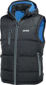 Uvex Thermo Steppweste Unisex Schwarz Blau Größe M - Bild 1