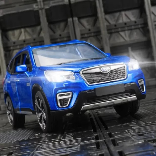 MAKEDA Forester SUV Automodell, 1:30, Metall, Blau - Bild 1