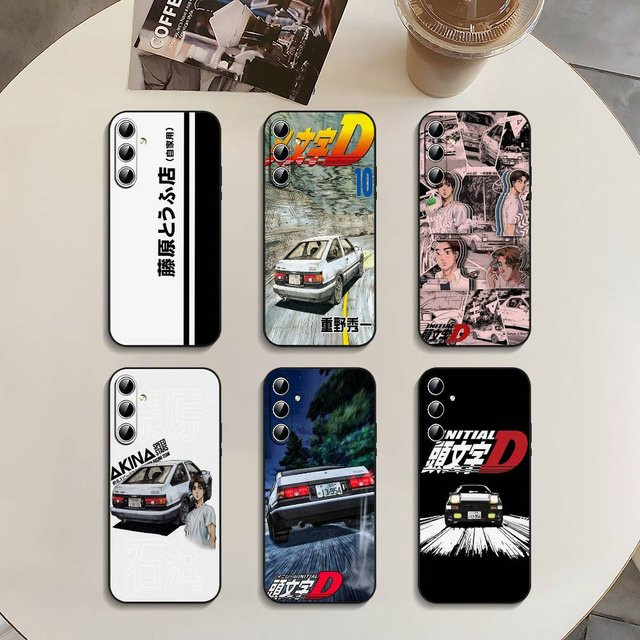 Anime Initial D AE86 Rücklicht Handyhülle Softcover für Samsung Galaxy S21 S22 S23 S24 S25 S26 Ultra Plus FE 5G A52S - Bild 1
