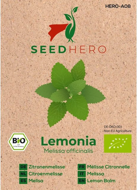 Seedhero BIO Zitronenmelisse Samen 2,0 g - Bild 1
