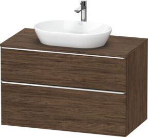 Duravit Waschtischunterschrank D-Neo in Braun, Breite: 100 cm, Tiefe: 55 cm - Bild 1