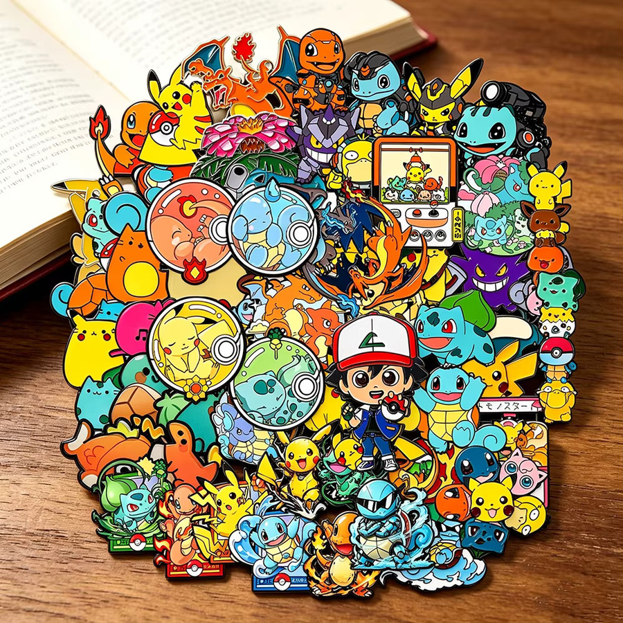 Bandai Broschen Abzeichen, Anime Cartoon, Kinder - Bild 5