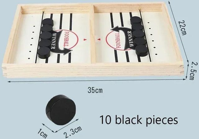 Wucifang Bags Sling Puck Brettspiel, Tischhockey, ab 7 Jahren - Bild 1