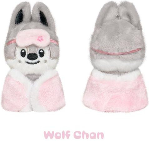 Stray Kids SKZOO Wolf Chan, Plüschtier, 10cm, Weiß - Bild 1