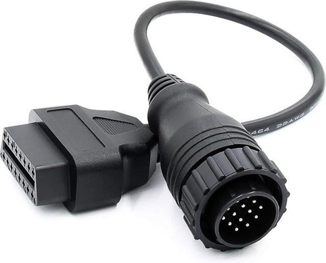 OBD2 Adapterkabel 14-Pin auf 16-Pin für Mercedes Sprinter Diagnosewerkzeuge, Schwarz - Bild 1