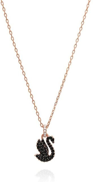 Swarovski Halsband, Schwan, Schwarz, Kristall, Damen - Bild 1