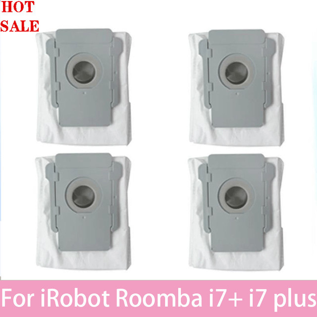 QIKUI Ersatz-Staubbeutel für iRobot Roomba i3 i4 i5 i7 i8 E5 E6 E7 j7 j8 j9 S9+ in Weiß - Bild 1