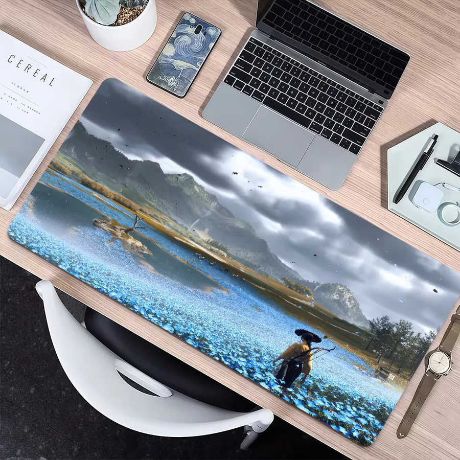 Game Cool G-Ghost of Yotei Gaming Mauspad, rutschfest und verdickt, Multicolor - Bild 2